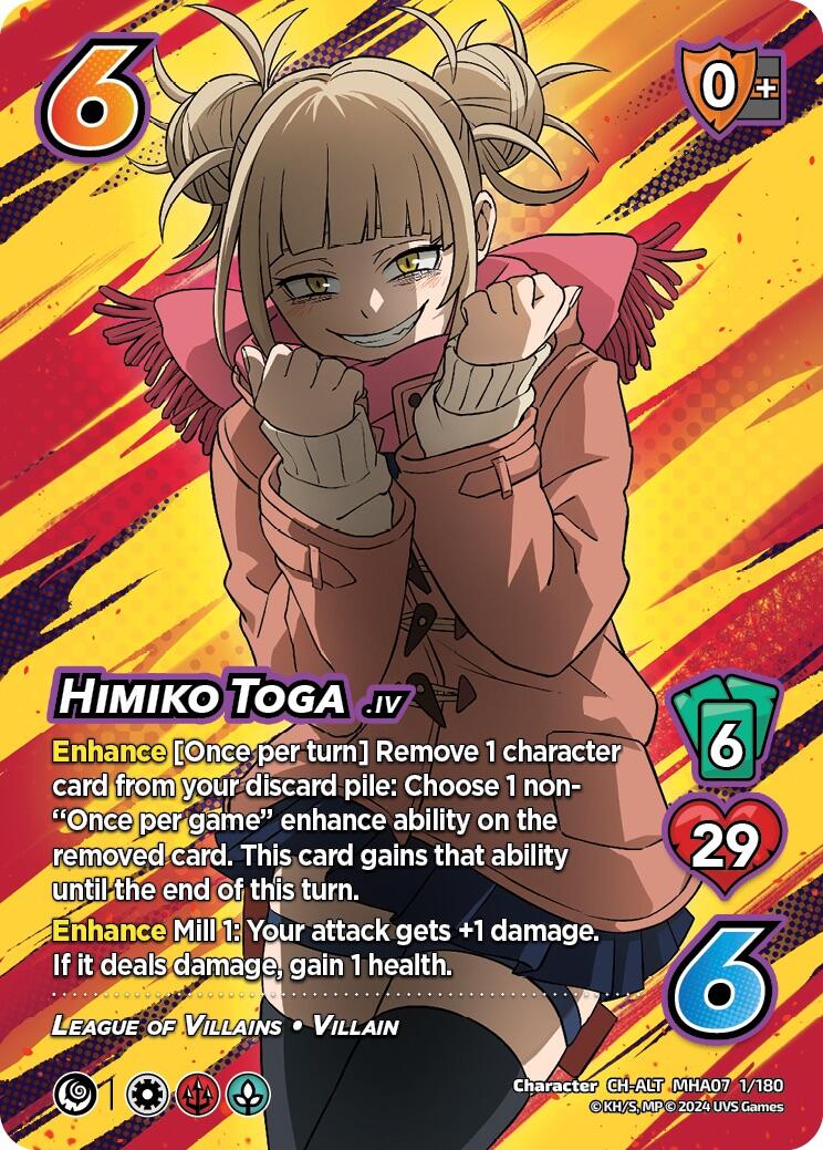 Himiko Toga (Alternate Art) [Girl Power] | Cracking-Singles