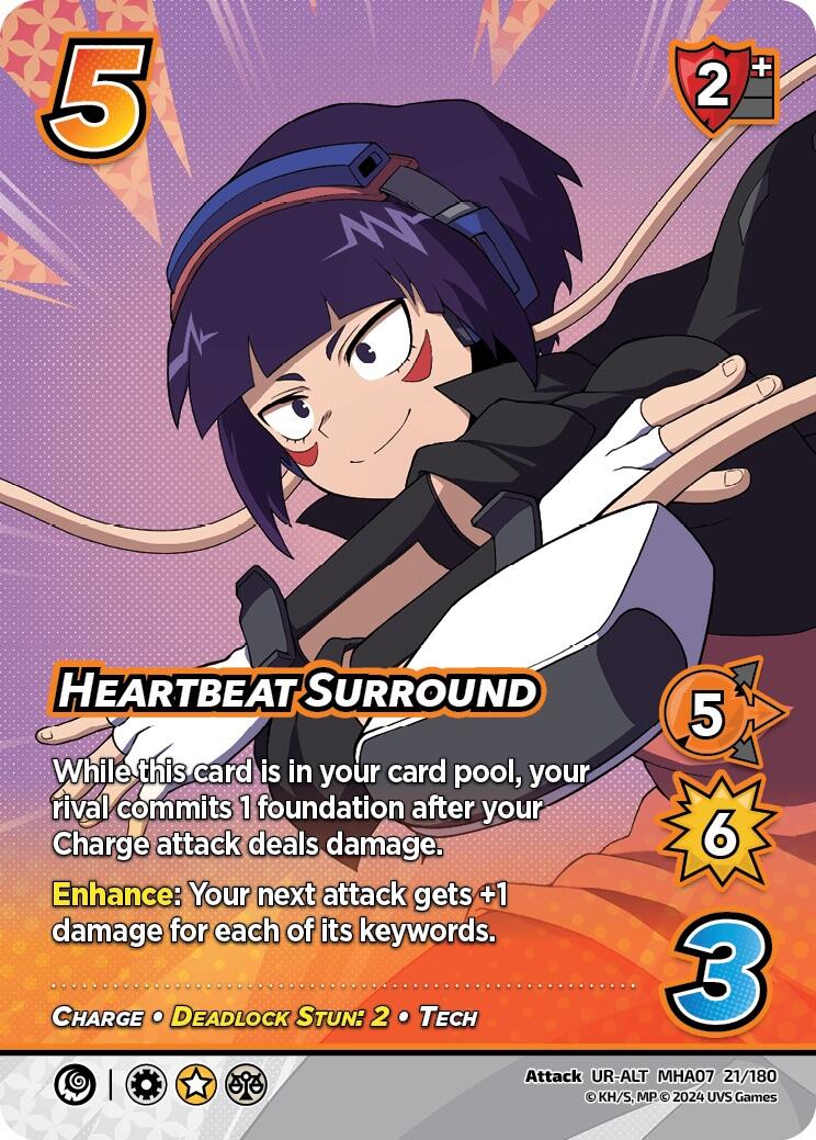 Heartbeat Surround (Alternate Art) [Girl Power] | Cracking-Singles