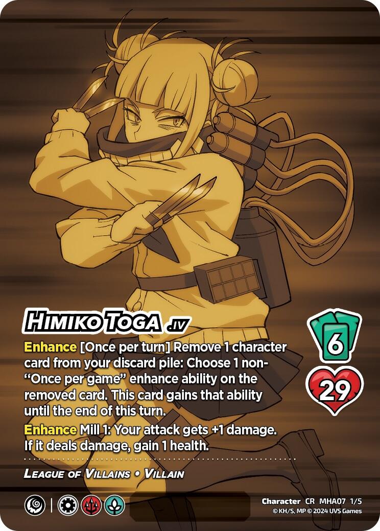 Himiko Toga (Serial Numbered) [Girl Power] | Cracking-Singles