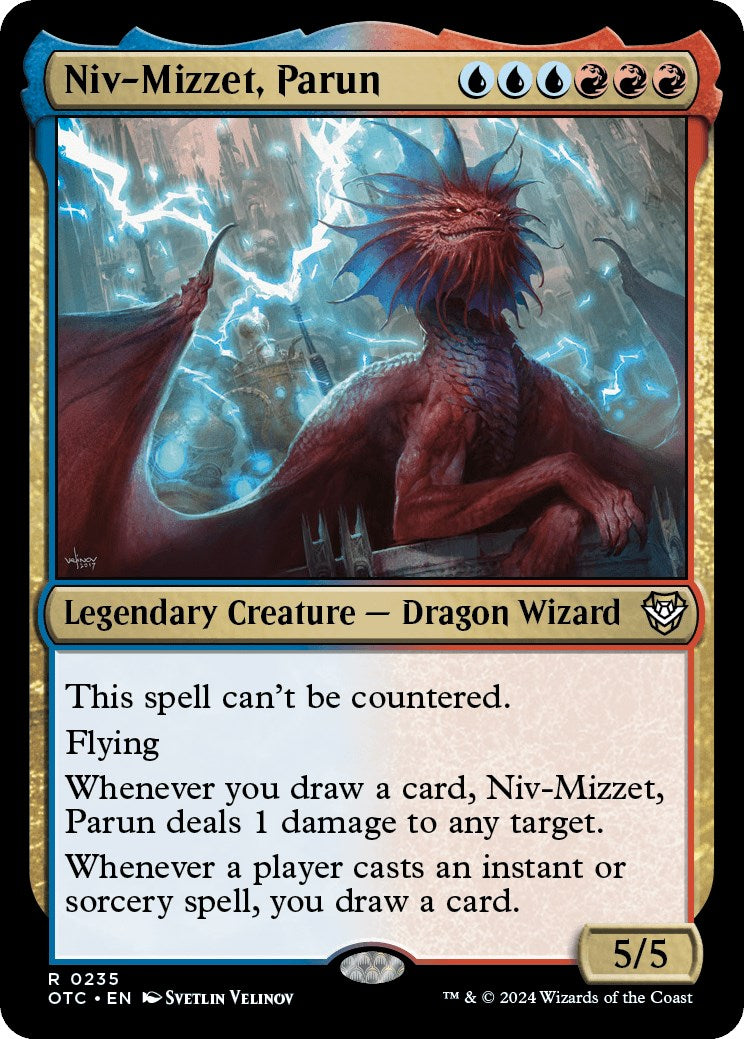 Niv-Mizzet, Parun [Outlaws of Thunder Junction Commander] | Cracking-Singles