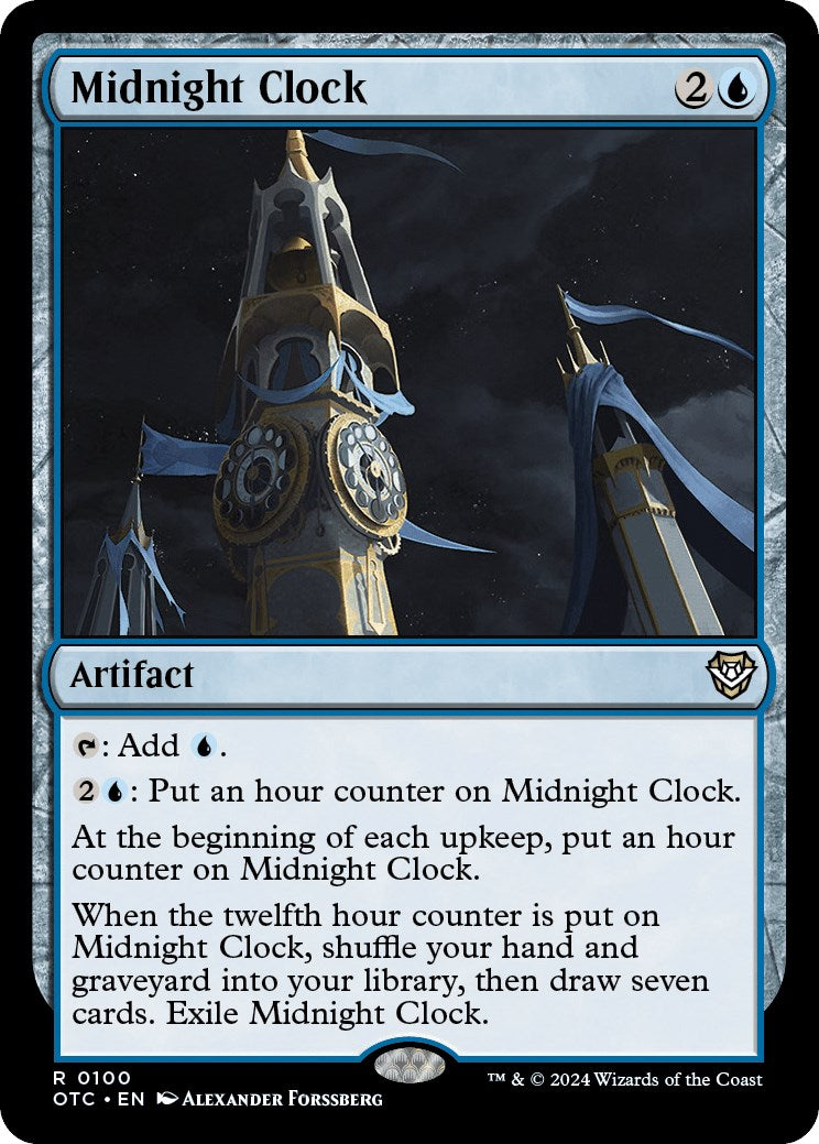 Midnight Clock [Outlaws of Thunder Junction Commander] | Cracking-Singles