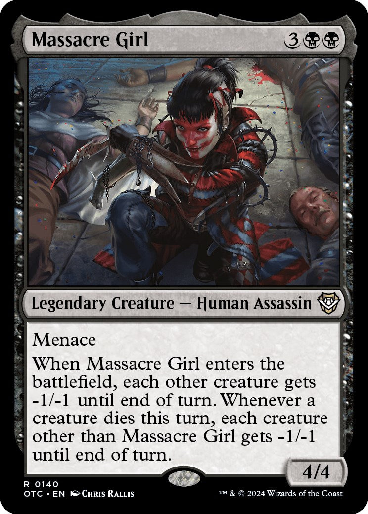 Massacre Girl [Outlaws of Thunder Junction Commander] | Cracking-Singles