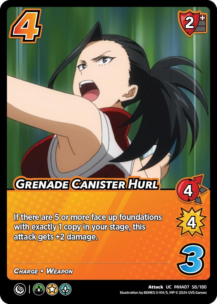 Grenade Canister Hurl [Girl Power] | Cracking-Singles