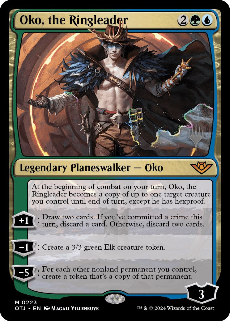 Oko, the Ringleader (Promo Pack) [Outlaws of Thunder Junction Promos] | Cracking-Singles