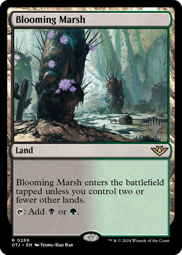 Blooming Marsh (Promo Pack) [Outlaws of Thunder Junction Promos] | Cracking-Singles