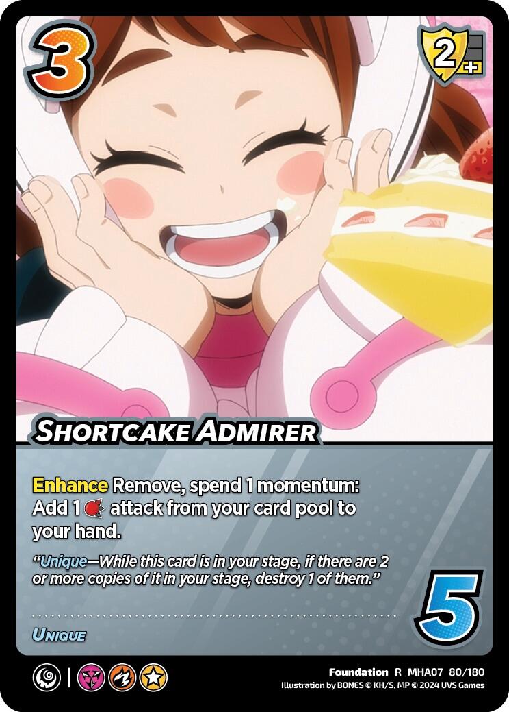 Shortcake Admirer [Girl Power] | Cracking-Singles