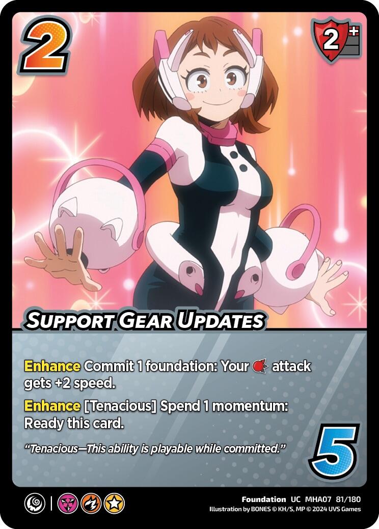 Support Gear Updates [Girl Power] | Cracking-Singles