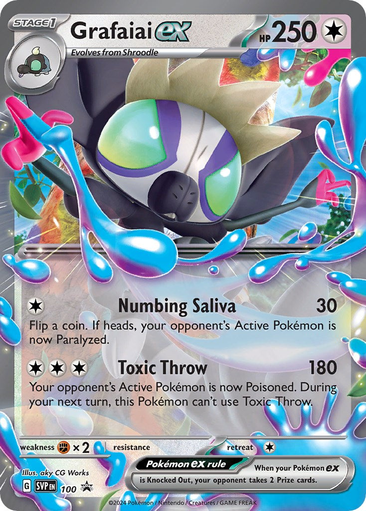 Grafaiai ex (100) [Scarlet & Violet: Black Star Promos] | Cracking-Singles