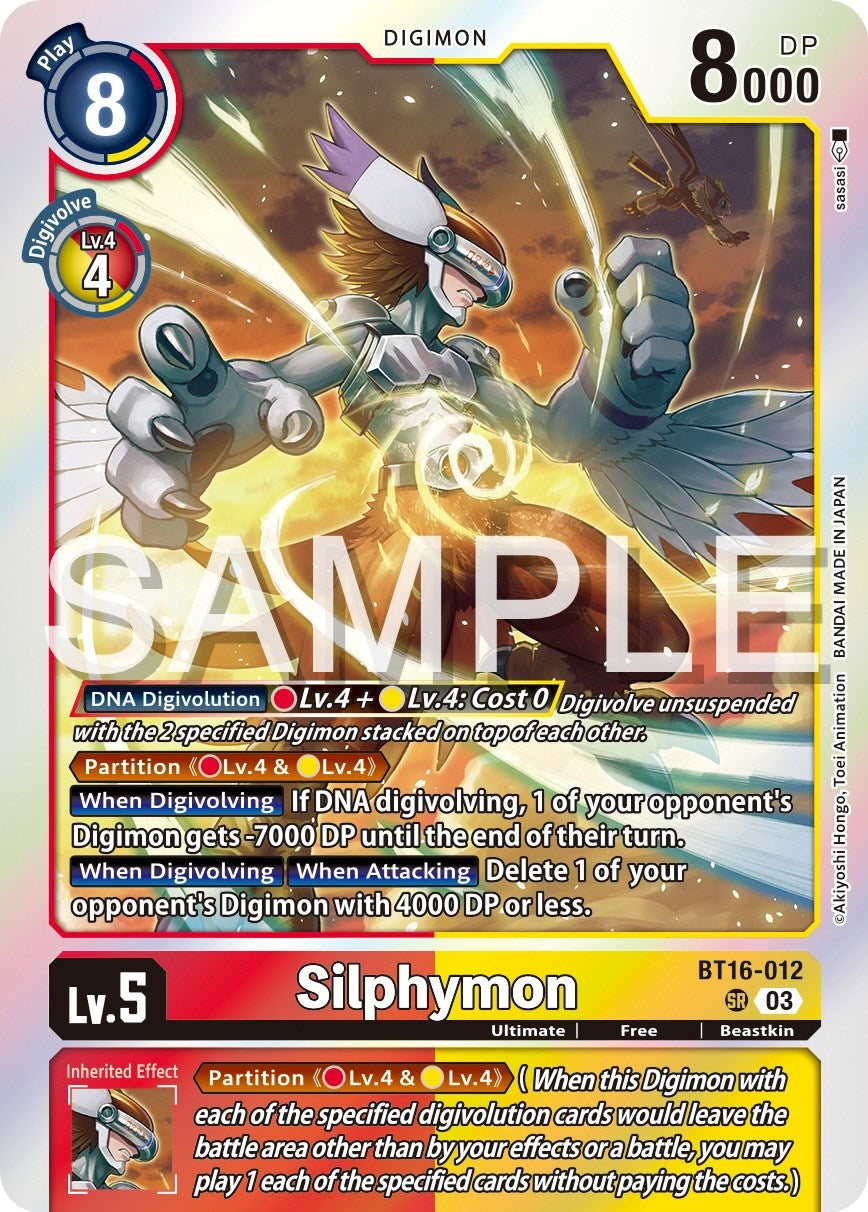 Silphymon [BT16-012] [Beginning Observer] | Cracking-Singles