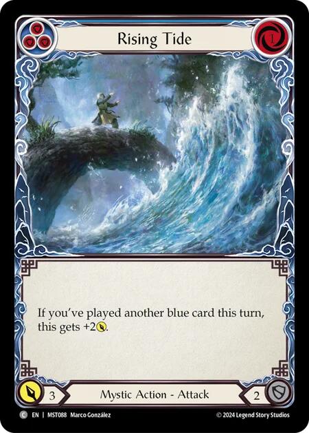 Rising Tide [MST088] (Part the Mistveil)  Rainbow Foil | Cracking-Singles