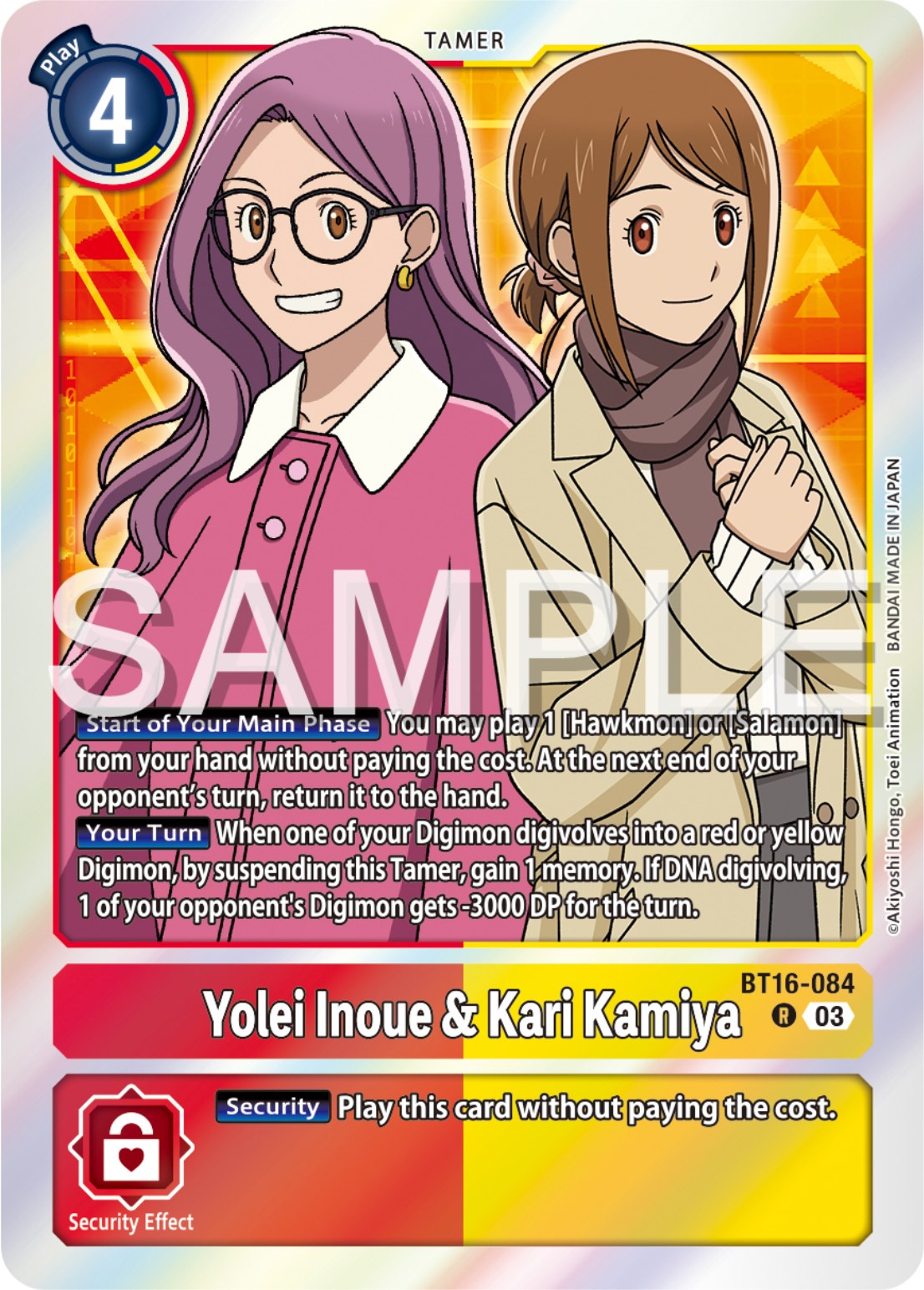 Yolei Inoue & Kari Kamiya [BT16-084] [Beginning Observer] | Cracking-Singles