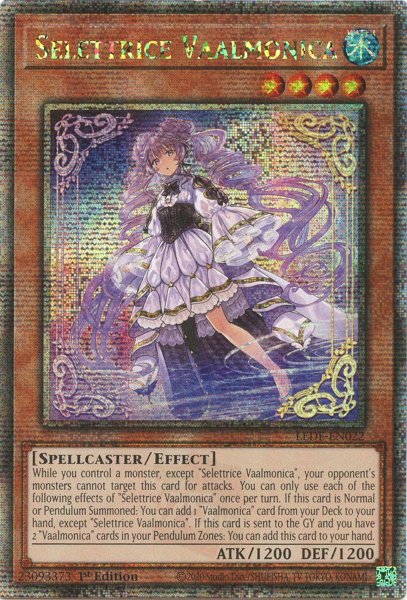 Selettrice Vaalmonica (Quarter Century Secret Rare) [LEDE-EN022] Quarter Century Secret Rare | Cracking-Singles