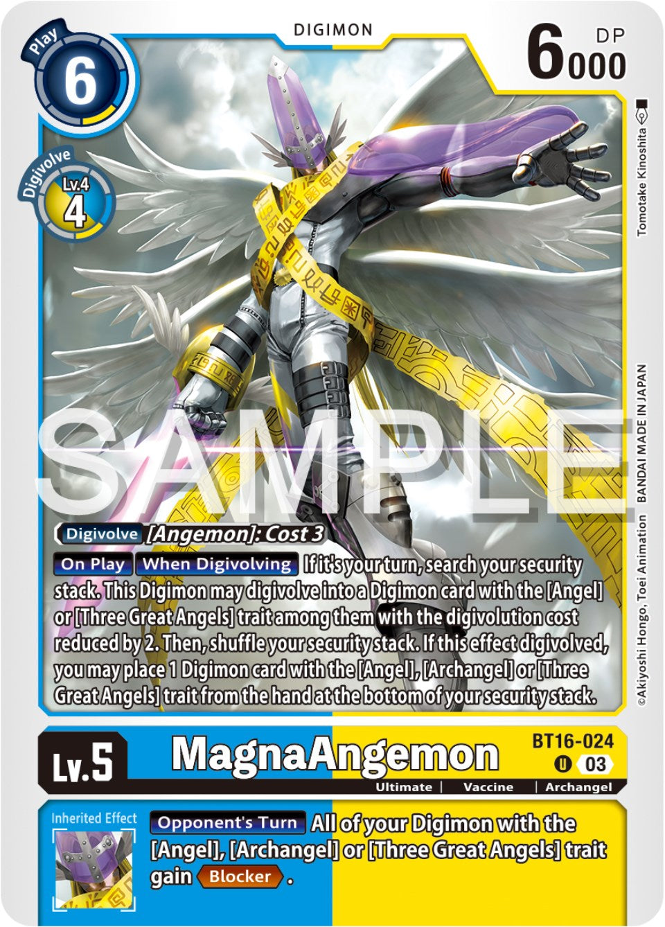 MagnaAngemon [BT16-024] [Beginning Observer] | Cracking-Singles