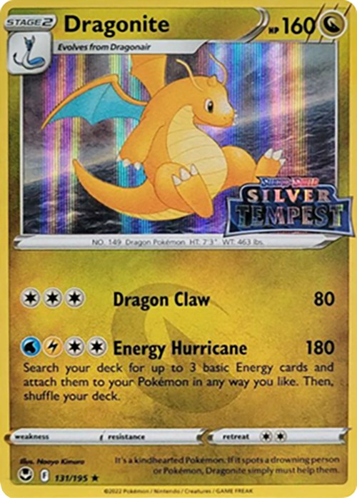 Dragonite (131/195) (Silver Tempest Stamped) [Sword & Shield: Silver Tempest] | Cracking-Singles