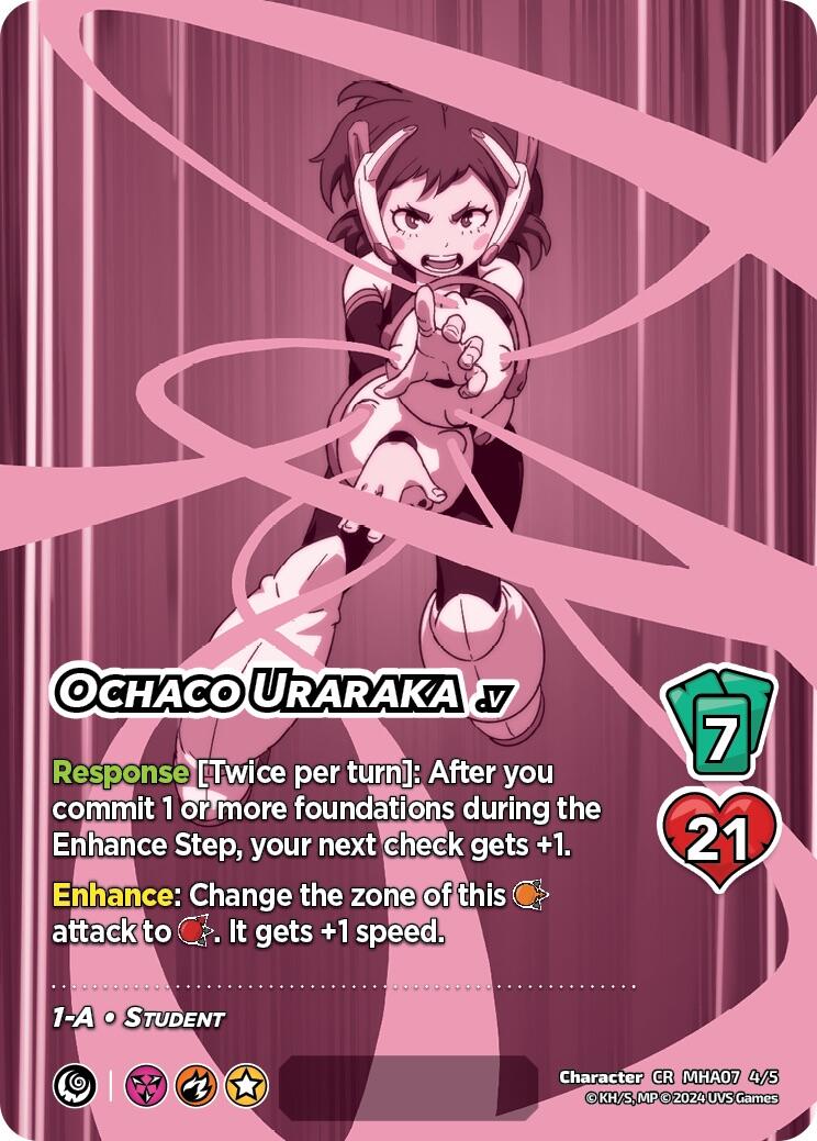 Ochaco Uraraka (Serial Numbered) [Girl Power] | Cracking-Singles