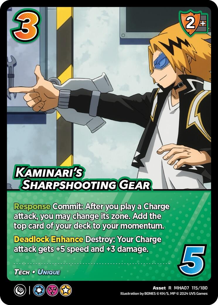 Kaminari's Sharpshooting Gear [Girl Power] | Cracking-Singles