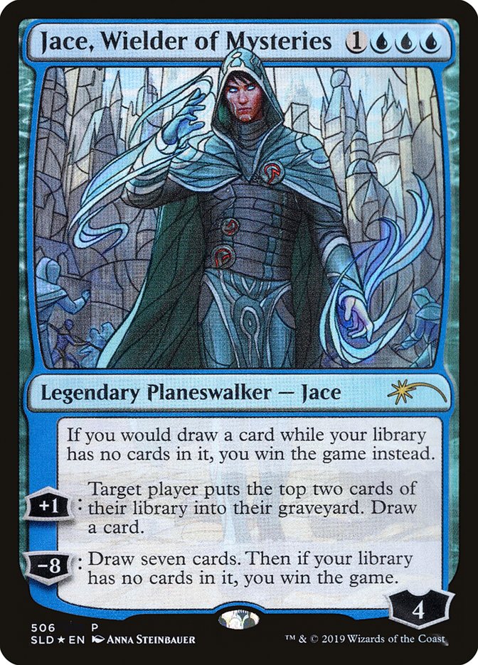 Jace, Wielder of Mysteries (Stained Glass) [Secret Lair Drop Promos] | Cracking-Singles