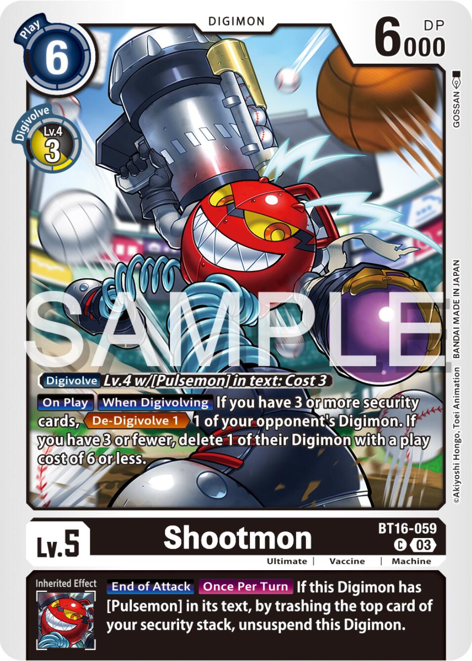 Shootmon [BT16-059] [Beginning Observer] | Cracking-Singles