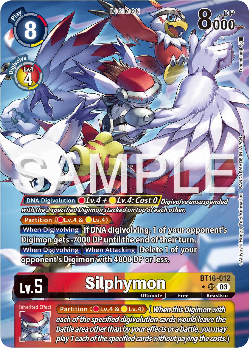 Silphymon [BT16-012] (Alternate Art) [Beginning Observer] | Cracking-Singles