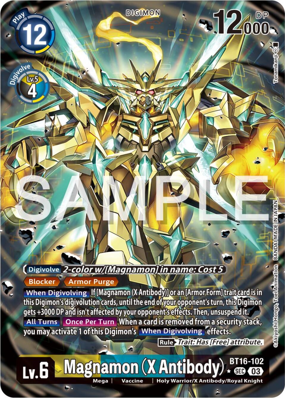 Magnamon (X Antibody) [BT16-102] (Alternate Art) [Beginning Observer] | Cracking-Singles