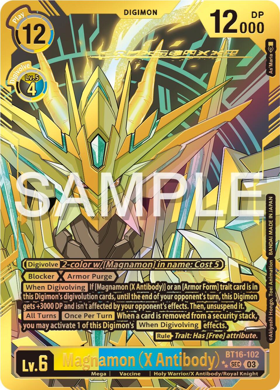 Magnamon (X Antibody) [BT16-102] (Textured) [Beginning Observer] | Cracking-Singles