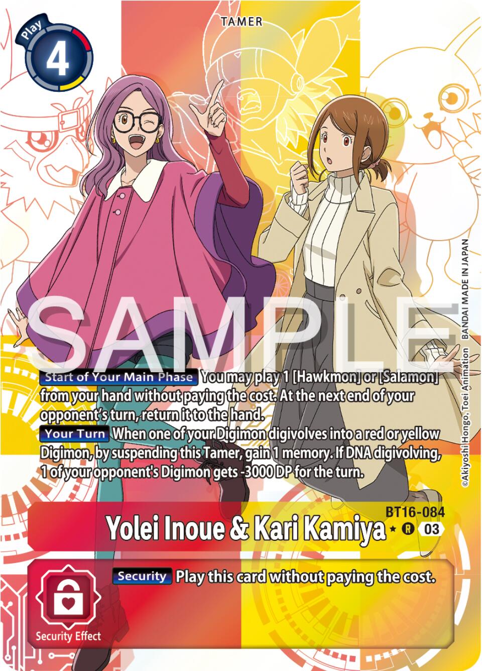 Yolei Inoue & Kari Kamiya [BT16-084] (Alternate Art) [Beginning Observer] | Cracking-Singles