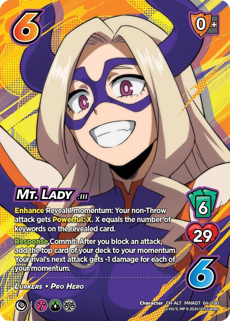 Mt. Lady (Alternate Art) [Girl Power] | Cracking-Singles