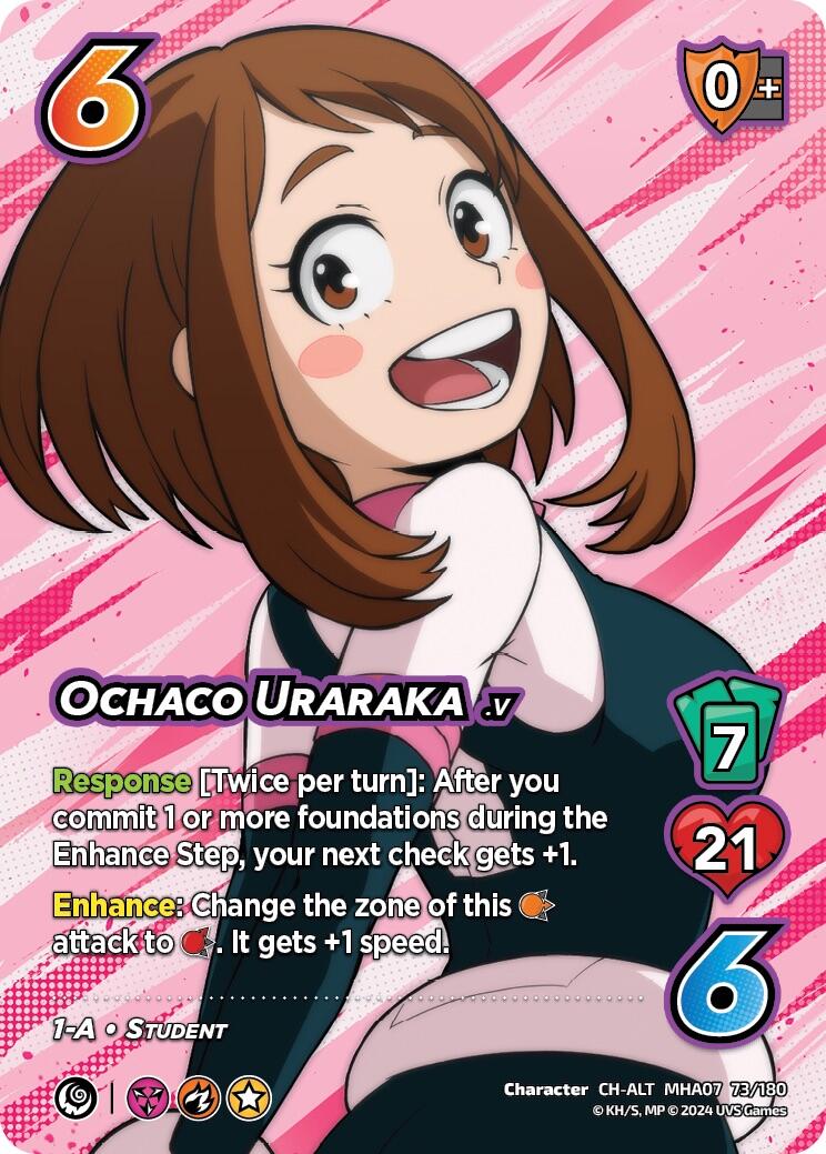 Ochaco Uraraka (Alternate Art) [Girl Power] | Cracking-Singles