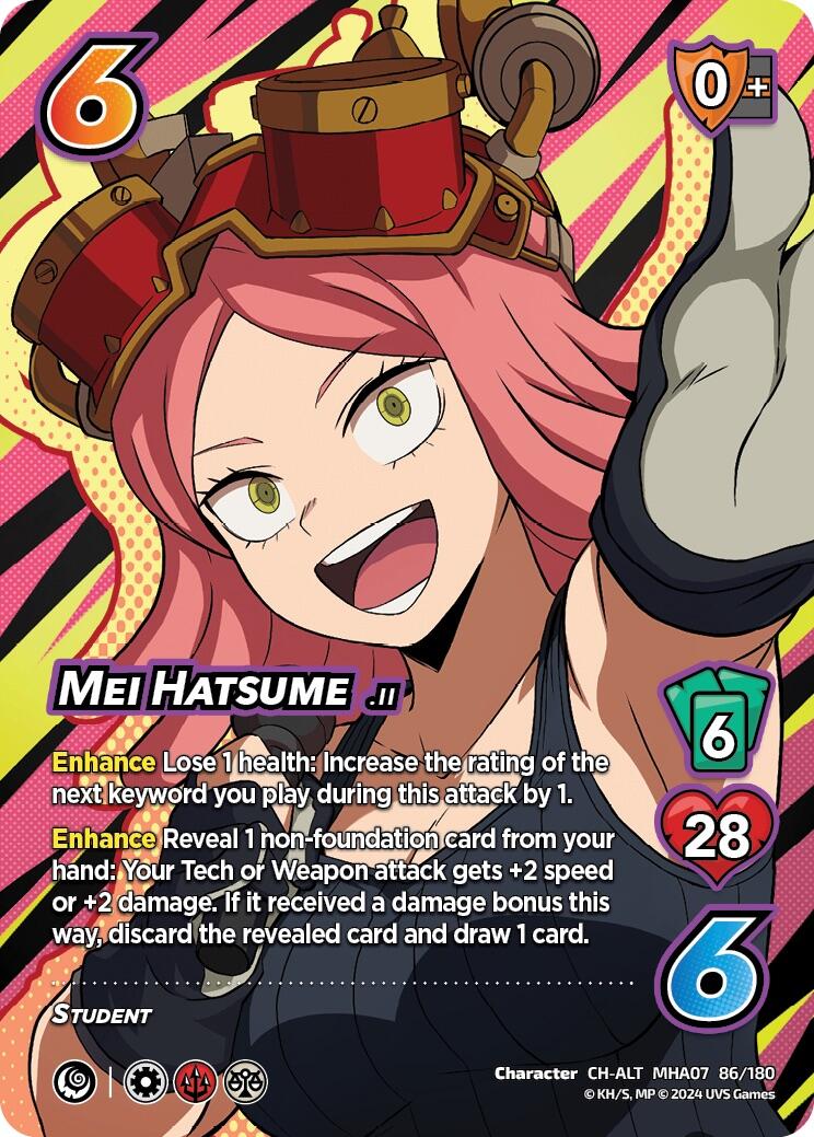 Mei Hatsume (Alternate Art) [Girl Power] | Cracking-Singles