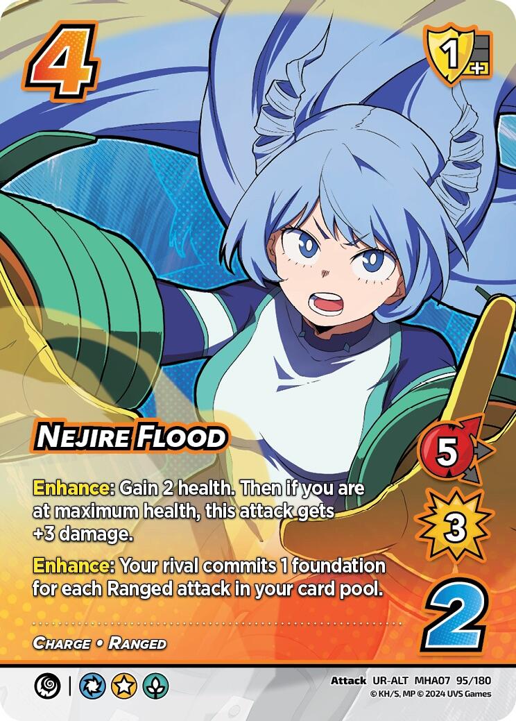 Nejire Flood (Alternate Art) [Girl Power] | Cracking-Singles