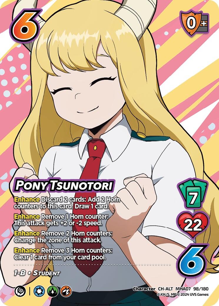 Pony Tsunotori (Alternate Art) [Girl Power] | Cracking-Singles