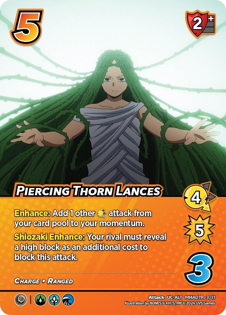 Piercing Thorn Lances (Alternate Art) [Girl Power] | Cracking-Singles