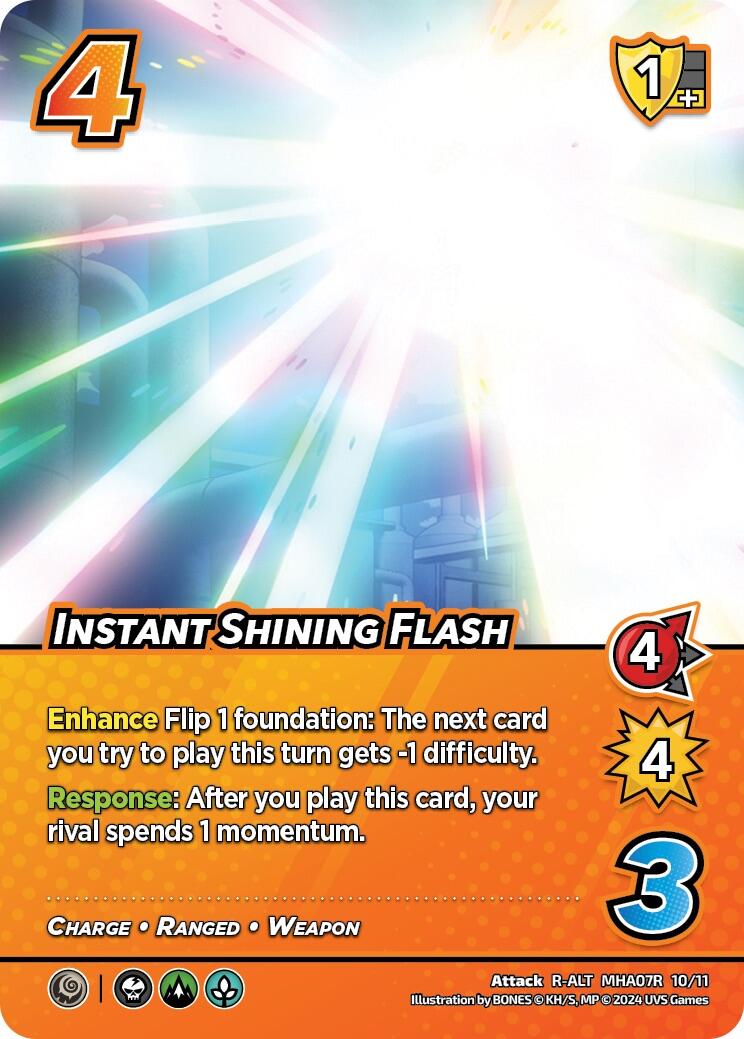 Instant Shining Flash (Alternate Art) [Girl Power] | Cracking-Singles