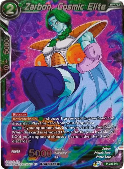 Zarbon, Cosmic Elite (Player's Choice) (P-223) [Promotion Cards] | Cracking-Singles