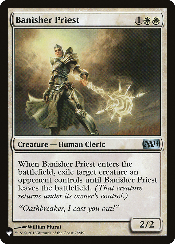 Banisher Priest [The List] | Cracking-Singles