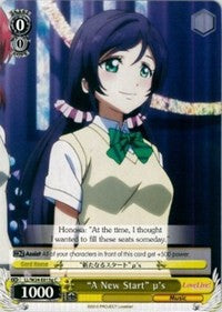 "A New Start" u's (LL/W24-E015g C) [Love Live!] | Cracking-Singles