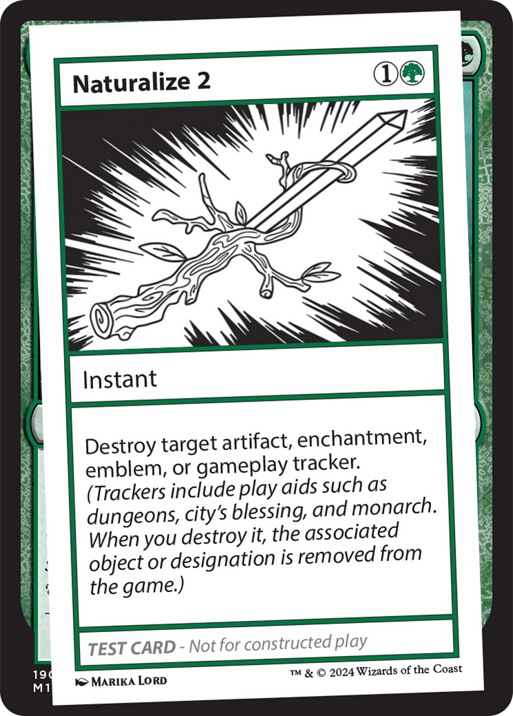 Naturalize 2 [Mystery Booster 2 Playtest Cards] | Cracking-Singles