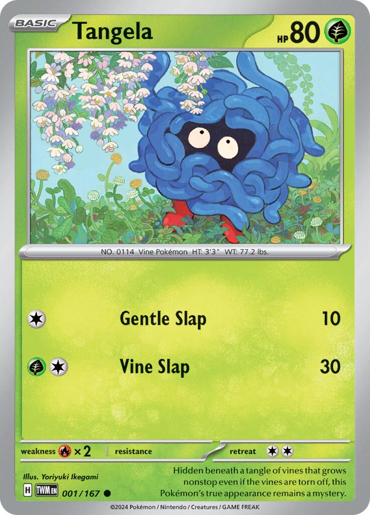 Tangela (001/167) [Scarlet & Violet: Twilight Masquerade] | Cracking-Singles