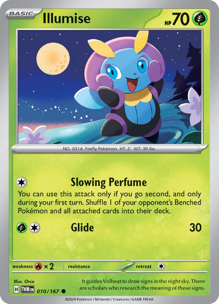 Illumise (010/167) [Scarlet & Violet: Twilight Masquerade] | Cracking-Singles