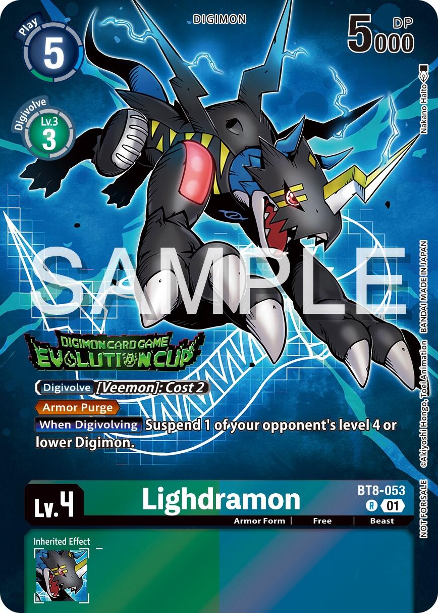 Lighdramon [BT8-053] (2024 Evolution Cup) [New Awakening Promos] | Cracking-Singles