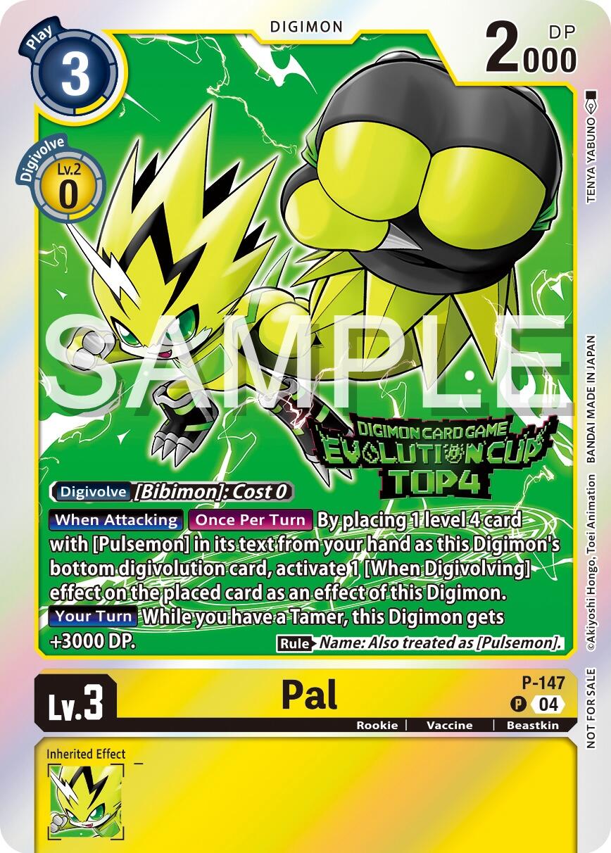 Pal [P-147] (2024 Evolution Cup Top 4) [Promotional Cards] | Cracking-Singles