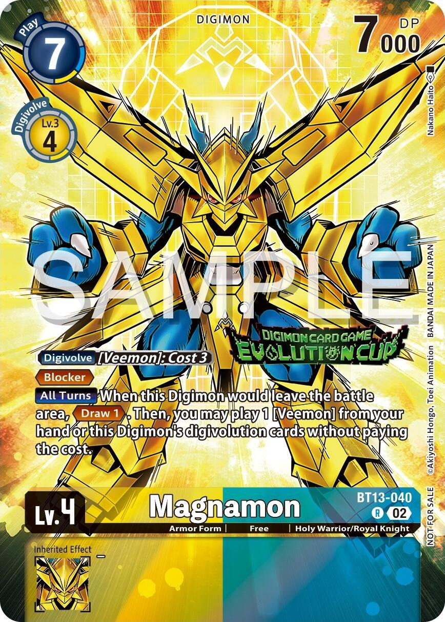 Magnamon [BT13-040] (2024 Evolution Cup) [Versus Royal Knights Booster Promos] | Cracking-Singles