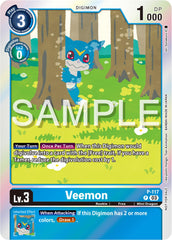 Veemon [P-117] (Beginning Observer Pre-Release) [Promotional Cards] | Cracking-Singles