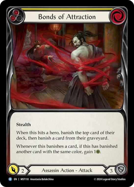 Bonds of Attraction (Yellow) [MST110] (Part the Mistveil) | Cracking-Singles