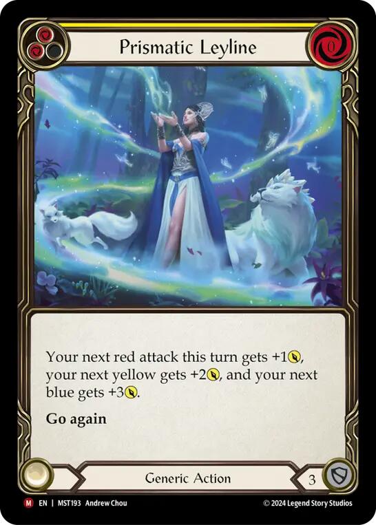 Prismatic Leyline [MST193] (Part the Mistveil)  Rainbow Foil | Cracking-Singles