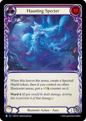 Haunting Specter (Red) [MST140] (Part the Mistveil)  Rainbow Foil | Cracking-Singles