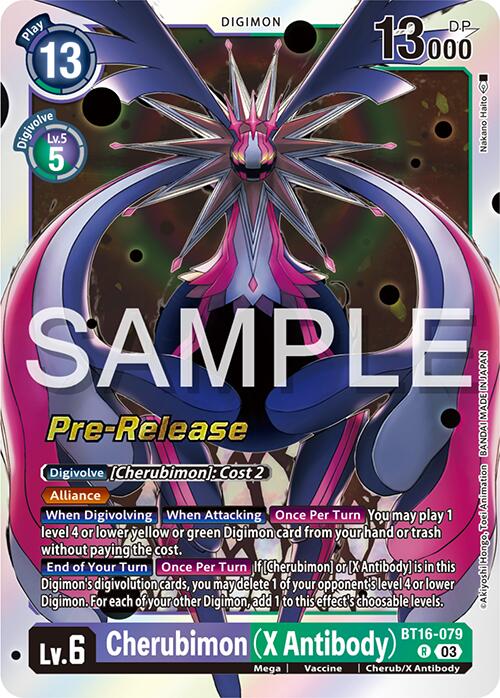 Cherubimon (X Antibody) [BT16-079] [Beginning Observer Pre-Release Promos] | Cracking-Singles