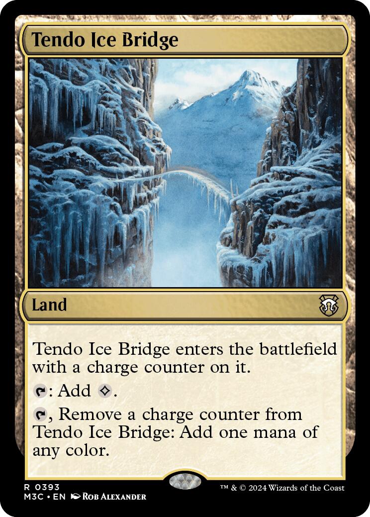 Tendo Ice Bridge [Modern Horizons 3 Commander] | Cracking-Singles