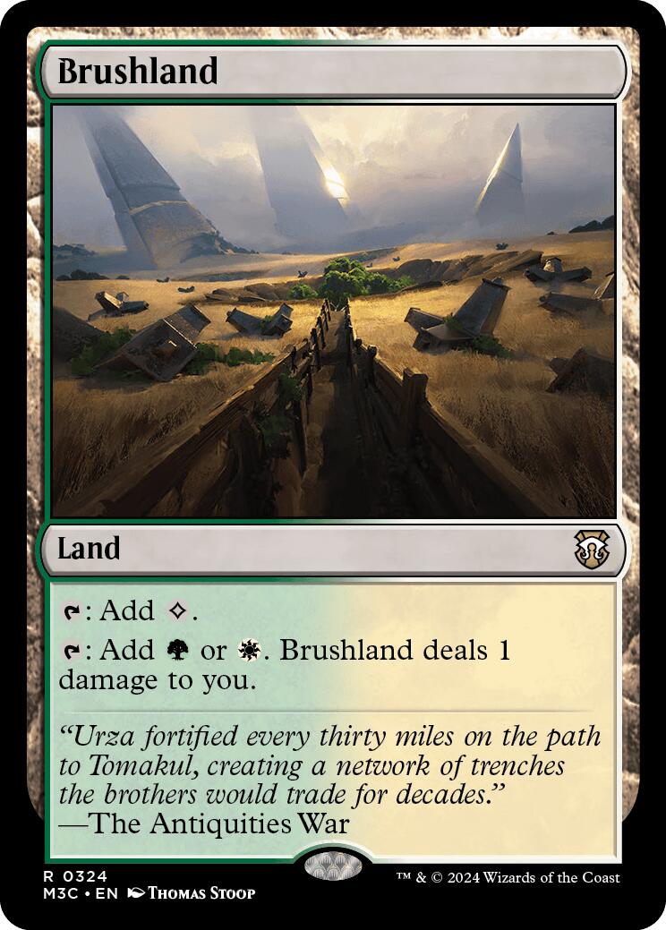 Brushland [Modern Horizons 3 Commander] | Cracking-Singles