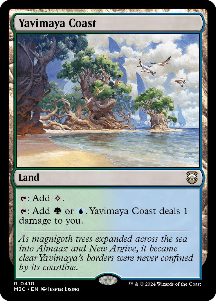 Yavimaya Coast [Modern Horizons 3 Commander] | Cracking-Singles